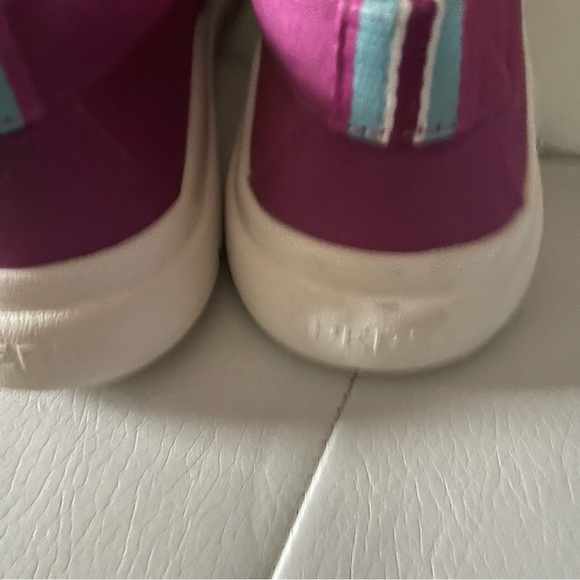 Sperry Recycled Upper Captain's Moc Slip-Ons Fuchsia size 7.5 EUC summer 4th - Picture 6 of 12